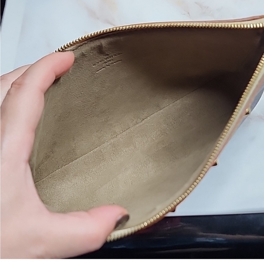 Louis vuitton Takashi Murakami multicolored monogram black pochette - Picture 8 of 12